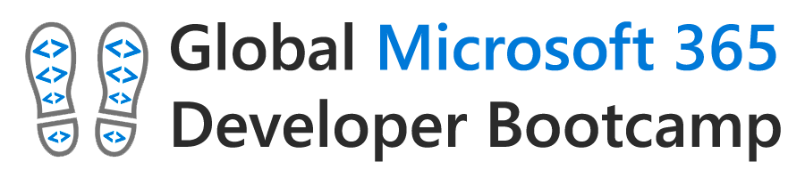 Global M365 Developer Bootcamp